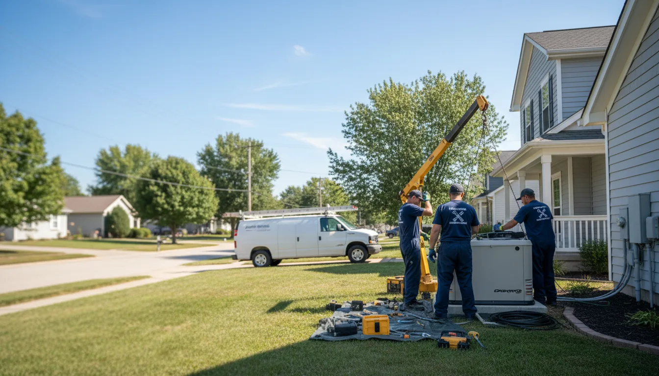 Generator Installation in Burnham, PA near me